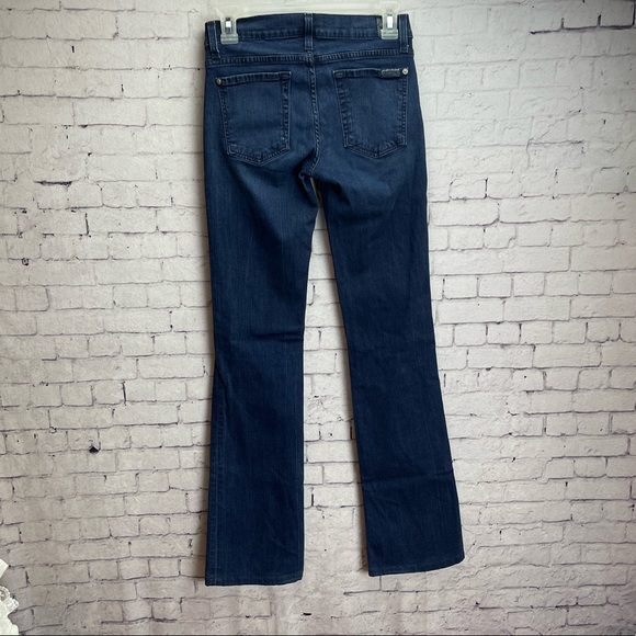 for all mankind size 27 the skinny bootcut dark wash - Picture 3 of 8